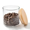 18 Oz/550 ML Glass Jar with Lid, Clear Thickened Version