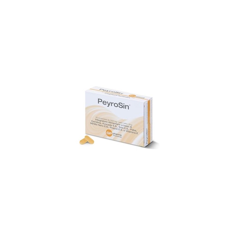 PeyroSin® – Integratore Uomo con Coenzima Q10, L-Arginina, Acetil L-Carnitina,