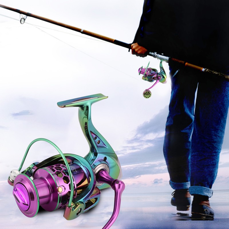 Anticorrosion Metal Spinning Reel 9+1BB Left Right Changeable High Speed