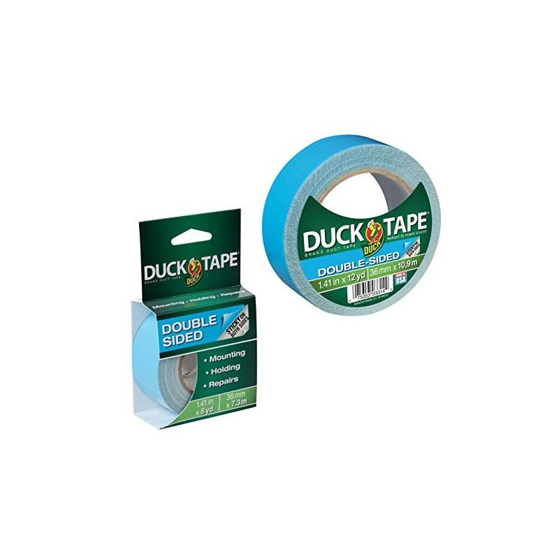 Duck Brand Double-Sided Duct Tape [Removable]: 1.41 in. x 24