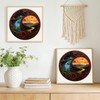 Round Wooden Jigsaw Puzzle - 246 Piece Yin Yang Nature