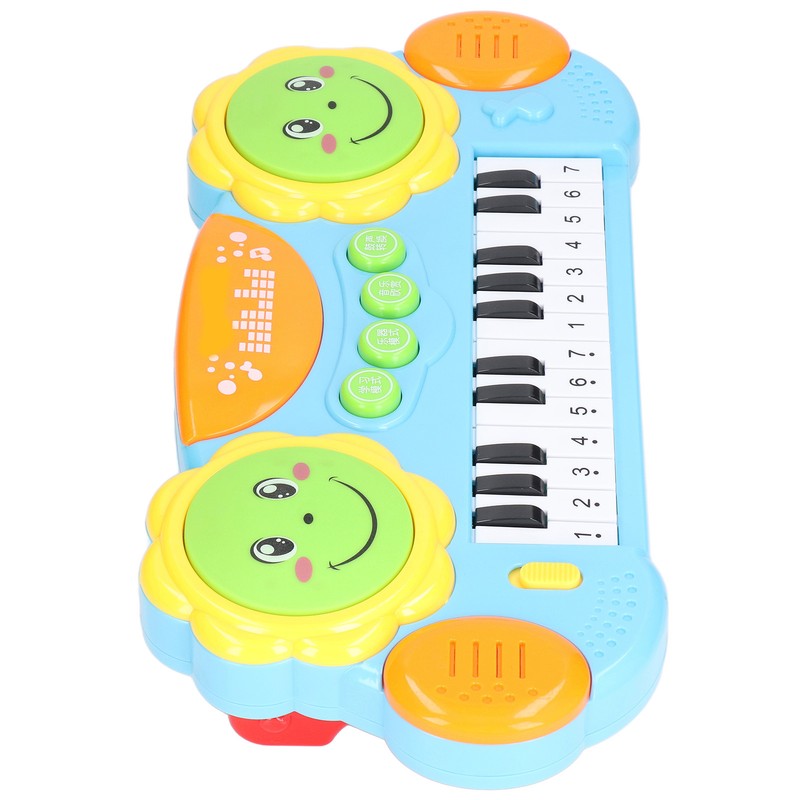 Piano Toy Electronic Keyboard Sound Light Effects Instrument for Above