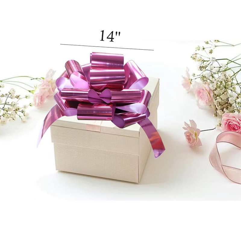 HSXJJ 1Pcs 14 Inch Giant Large Pull Bow Big Bow,Great