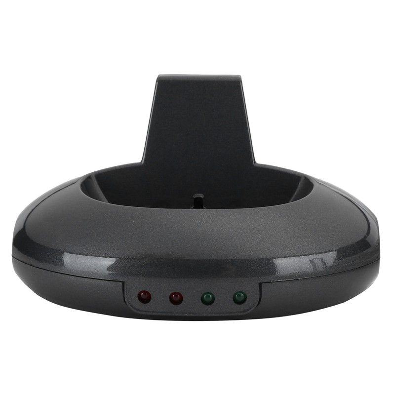 Wireless Mouse with Charging Base 4 Port USB Hub 5