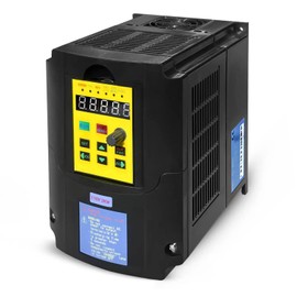 VFD 3KW 4HP 110V 1 Phase Input 3 Phase 0-400HZ Output 40A Variable Frequency Drive Controller Vector Control Inverter Converter for CNC Motor and Spindle