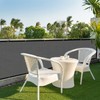 UPGRADE Privacy Fence Screen 90% Visual Blockage 6'x77' Dark Grey