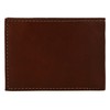 Gusti Lewi Men's Leather Wallet, dark brown, Retro