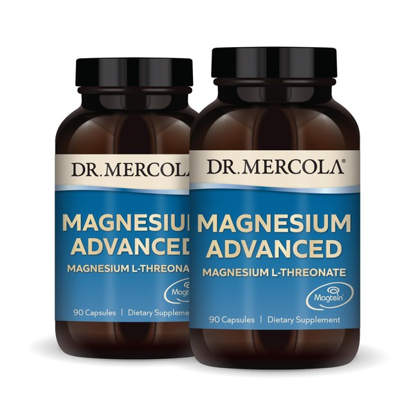 Dr. Mercola Dr. Mercola Magnesium Advanced, 2-Pack (90 Capsules Each),
