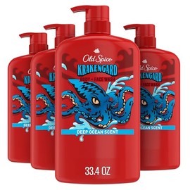 Old Spice Body Wash Krakengard 30 Fl Oz (Pack of 4)