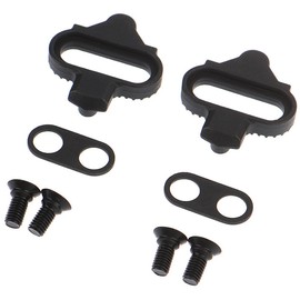 ieron SPD Cleat Set - Compatible with SPD SM SH51, Ideal for Men and Women for Indoor and Outdoor Cycling, Mountain Biking
