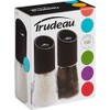 Trudeau Maison Glass and Black 6 inch Ceramic Grinder and