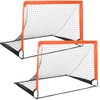 Simple Deluxe 2 Set 4‘x3’ Portable Soccer Goal, Pop Up