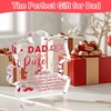 Dad Gifts from Kids - Acrylic Plaque Desk Decor for