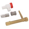 Quick Coupler Valve Key G3/4 Brass Efficient Garden Hose Underground