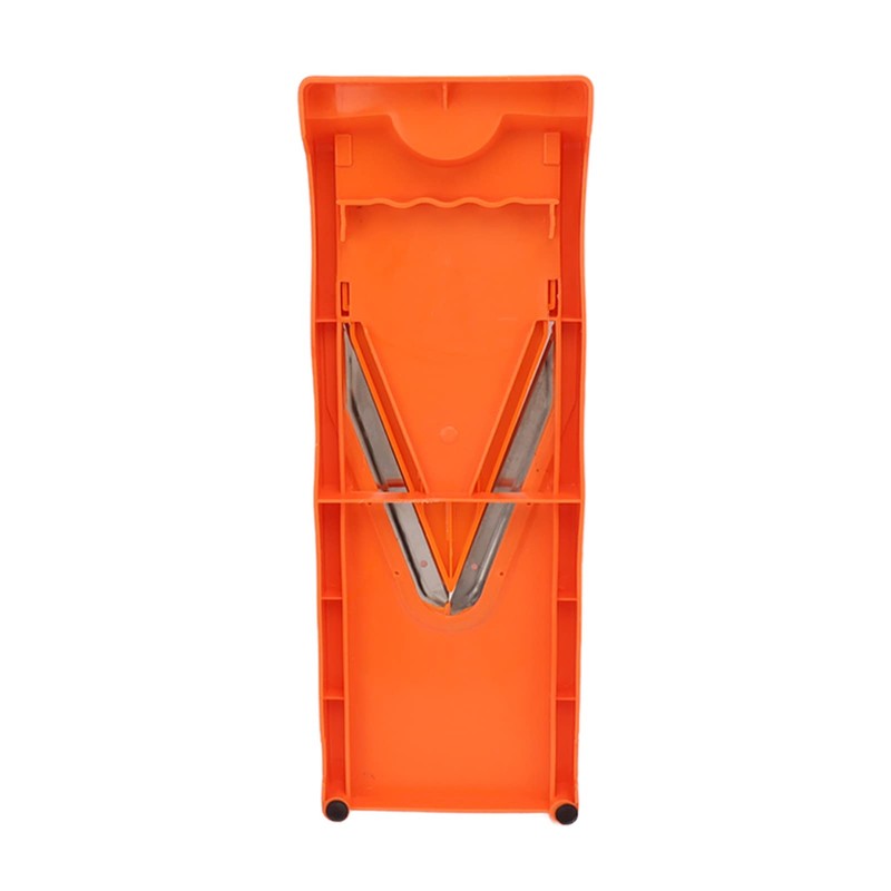 Manual Vegetable Slicer, Hand Guard V-Blade Mandoline Slicer Cooking Tool