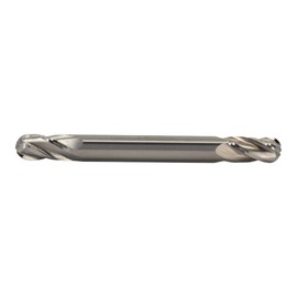 Drill America MMO5/64-4FDE-ST-BN Carbide 4 Flute Double End Stub Ball End Mill, MMO Series