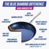 Blue Diamond Cookware Hard Anodized Ceramic Nonstick, 10" and 12"