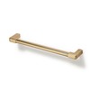 TUNNY 10 Pack Classic Solid Cabinet Handles-6.3"/160mm Screw Spacing Champagne