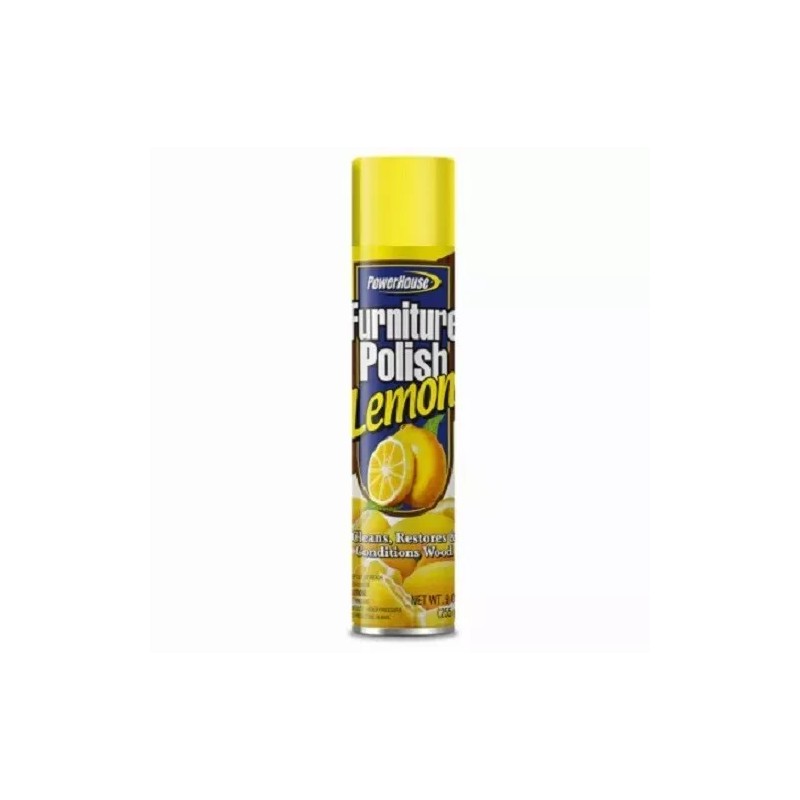 PowerHouse Lemon Furniture Polish, 9 oz, Aerosol (1 EACH)