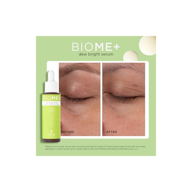 BiomePlus Dew Bright Serum by Image for Women - 1