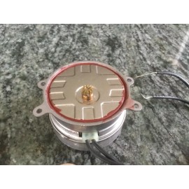 Hansen vintage neon clock cleveland  A43RA Synchron  drive motor synchron 110 V 60 Hz