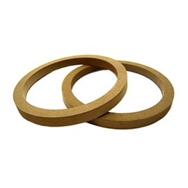 2 PCS 8" MDF Speaker Ring RING-8R Speaker MOUNTING Spacer Rings for Fiberglass