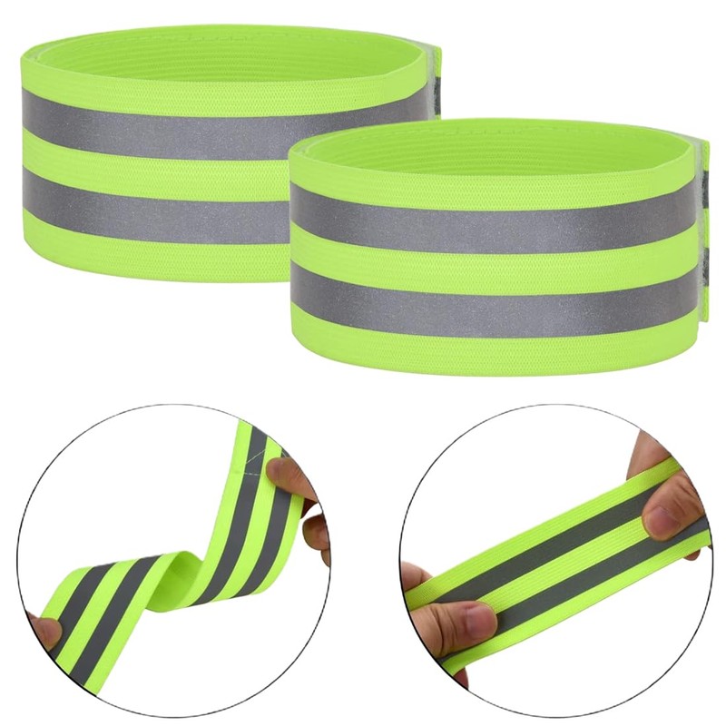 Set of 4 reflectors clothing reflective tape, reflective bands set,