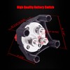Ampper 1-2-Both-Off Battery Switch 12V - 48V, Marine Battery Disconnect