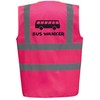 Bus W*nker Premium Hi Vis Funny Joke Vest - Reflective