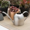 500ml Stainless Steel Indoor Outdoor Watering Can Garden Plant Flower