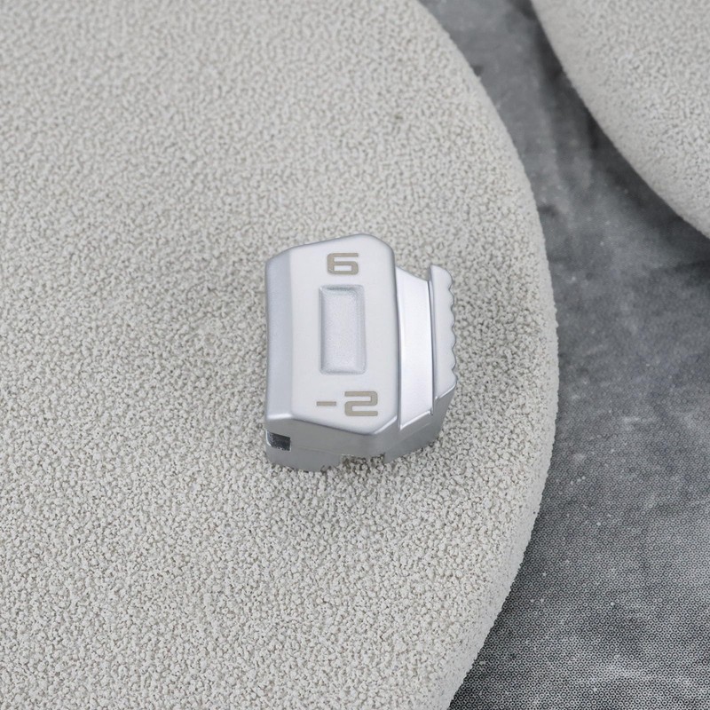 eMagTech 1 Piece 6g Golf Weight Metal Plate Sliding Screw