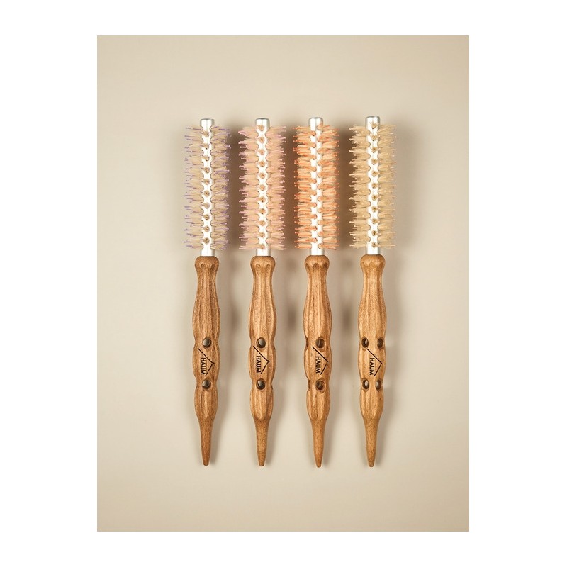 HAUM Root Volume Roll Brush No. 0 Pig Hair Self-Dry
