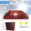 RISOON Solar Strobe Warning Light: Sensitive LED Warning Lamp High