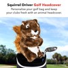Daphne's Headcovers Squirrel Driver Headcover | Premium Driver Headcovers |
