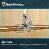SharkBite Max 3/4 x 3/4 x 1/4 Inch Compression Tee