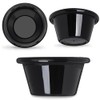Carlisle 4312203 negro 2 onzas. Suave Ramekin (caja de 48)
