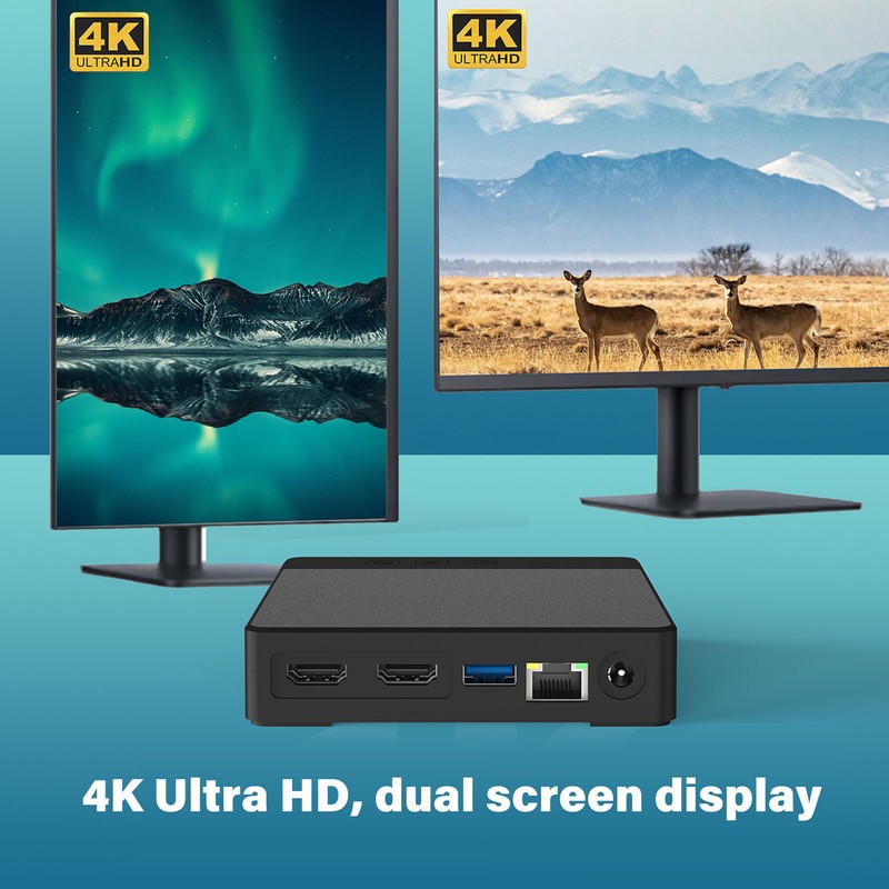 Mini PC for Intel N4020 Up To 2.8Ghz 4K 60Hz