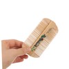 Baluue 2pcs Double-sided Tooth Comb Bamboo Grate Comb for Hair