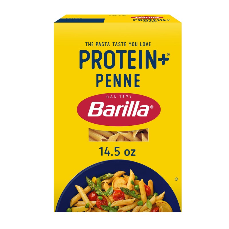 Barilla Protein+ (Plus) Penne Pasta, 14.5 Ounce - plant based