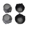 NO 4Pcs Black Wheel Center Hub Cap For 11065-1341 Kawasaki