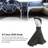 AT Gear Shift Knob with Boot Cover Comfortable Grip Smooth