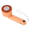 Portable Handheld Fan Foldable LED Display Rechargeable Handheld Pocket Fan