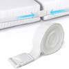 Mattress holder, connects two mattresses to a large lying surface,