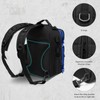 BASSDASH Convertible Fishing Backpack Sling Bag with Rod Holder, Adjustable