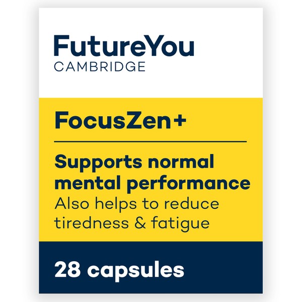 FocusZen+ Lemon Balm Capsules – 28 Focus Supplements with Vitamins
