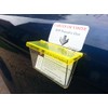 Outdoor Vehicle Business Card Holder Box - Clear Box with