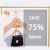 10Pcs Clothes Hanger Connector Hooks Clothes Organizer Adjustable Multi Purpose