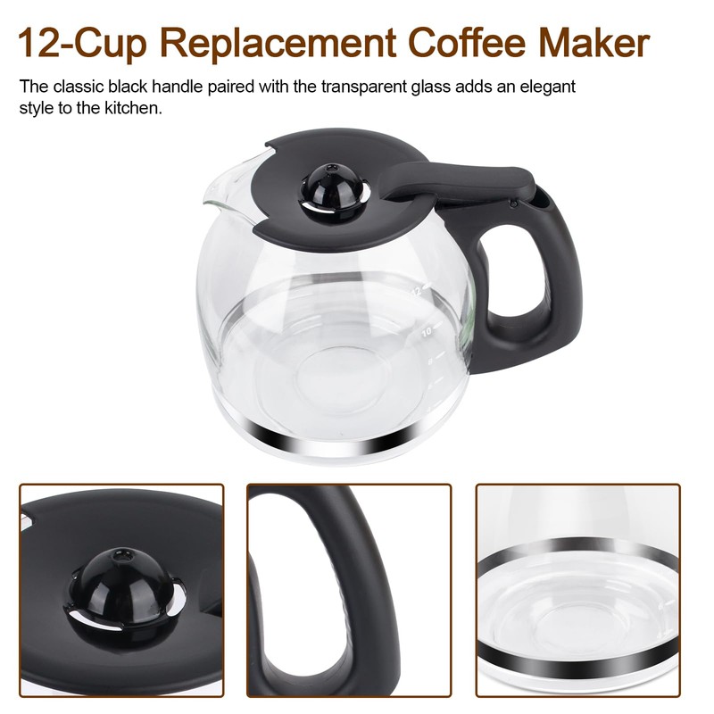 12-Cup Coffee Pot Replacement for Mr. Coffee 12 cup Coffee