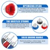 Set of 9 Nylon Wire Cup Brush, Wire Brushes Nylon