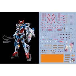 Fluorescent Water Transfer Decals for Gundam BD Robot MS Detail Enhancement for HG, RG, EG, MG, PG, RE, HiRM